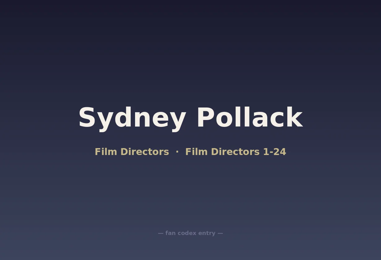 Sydney Pollack