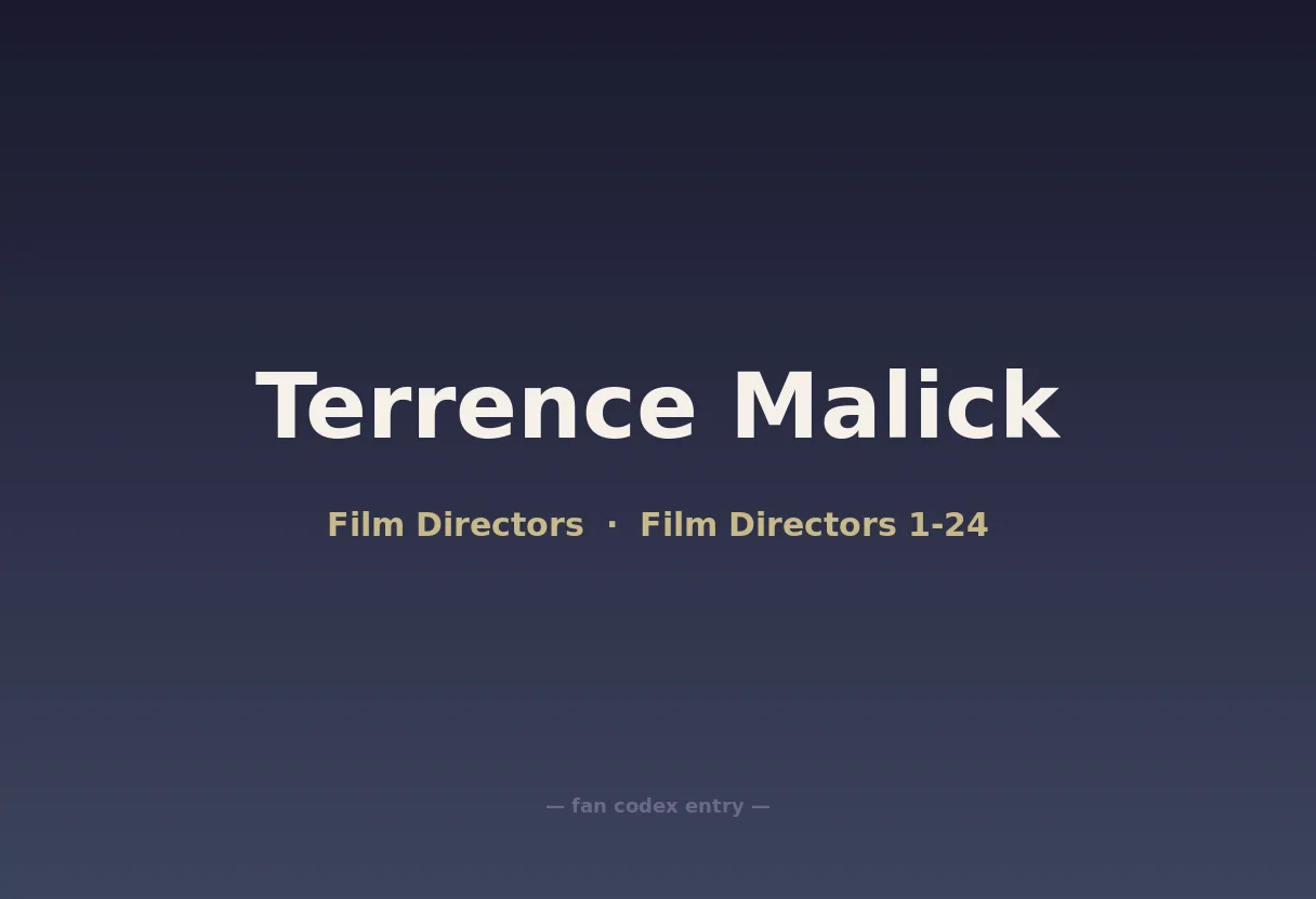 Terrence Malick