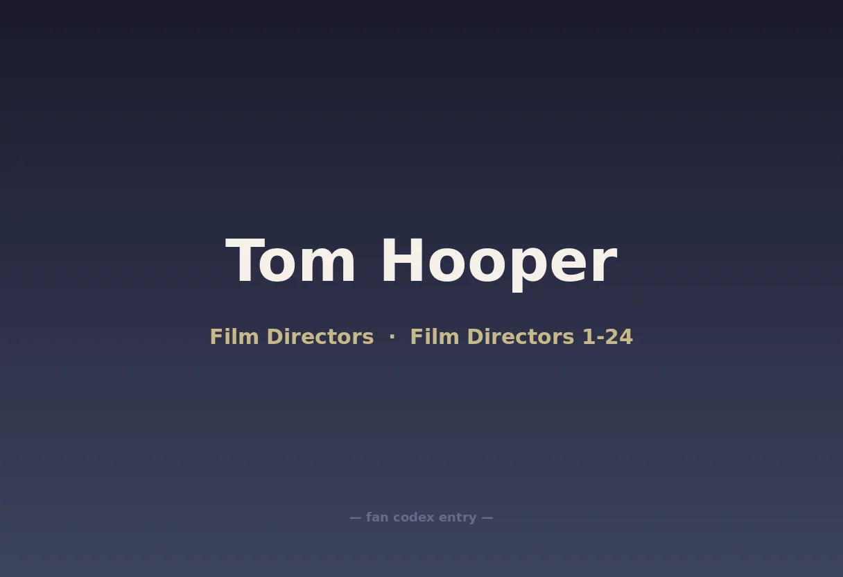 Tom Hooper