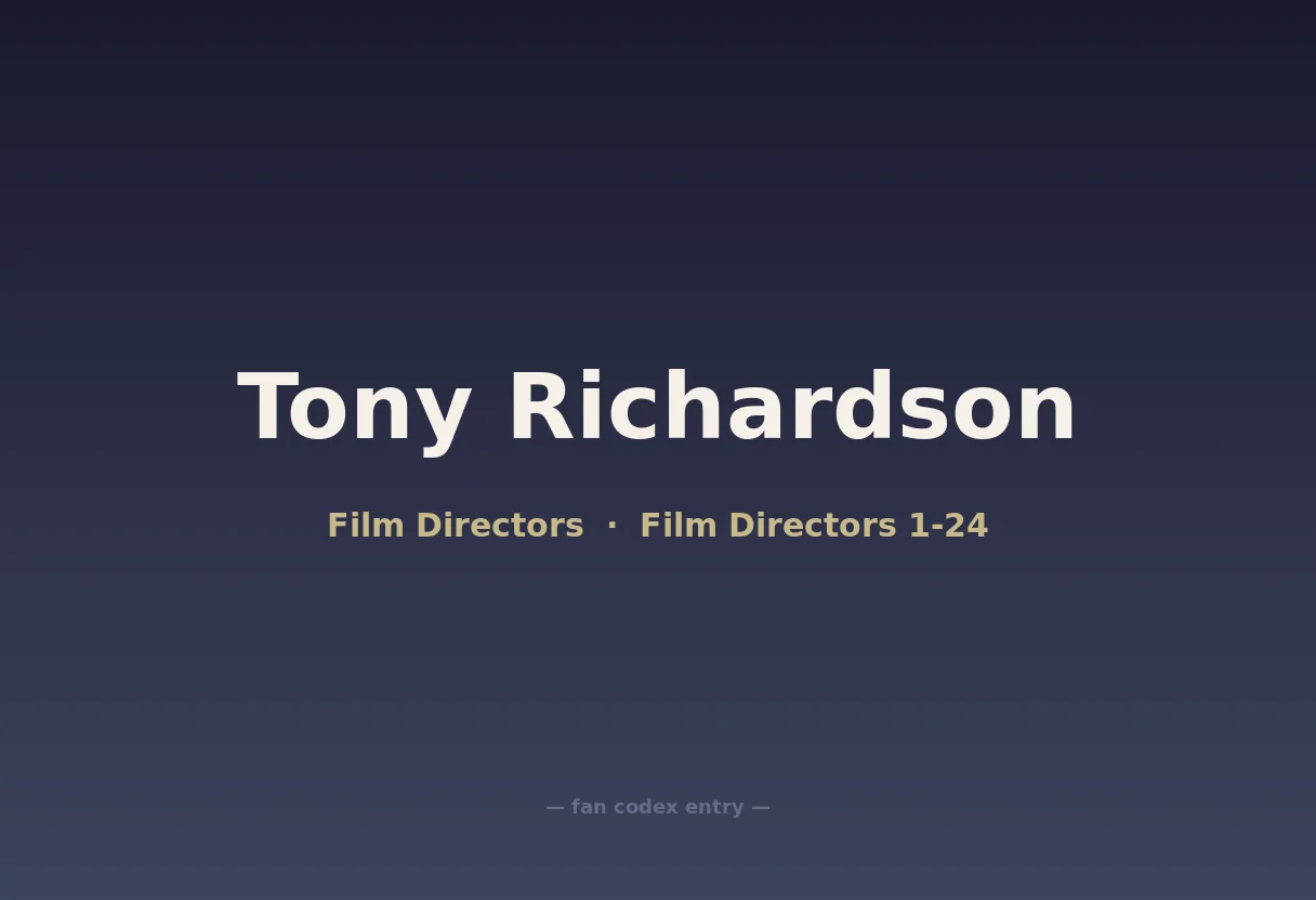 Tony Richardson